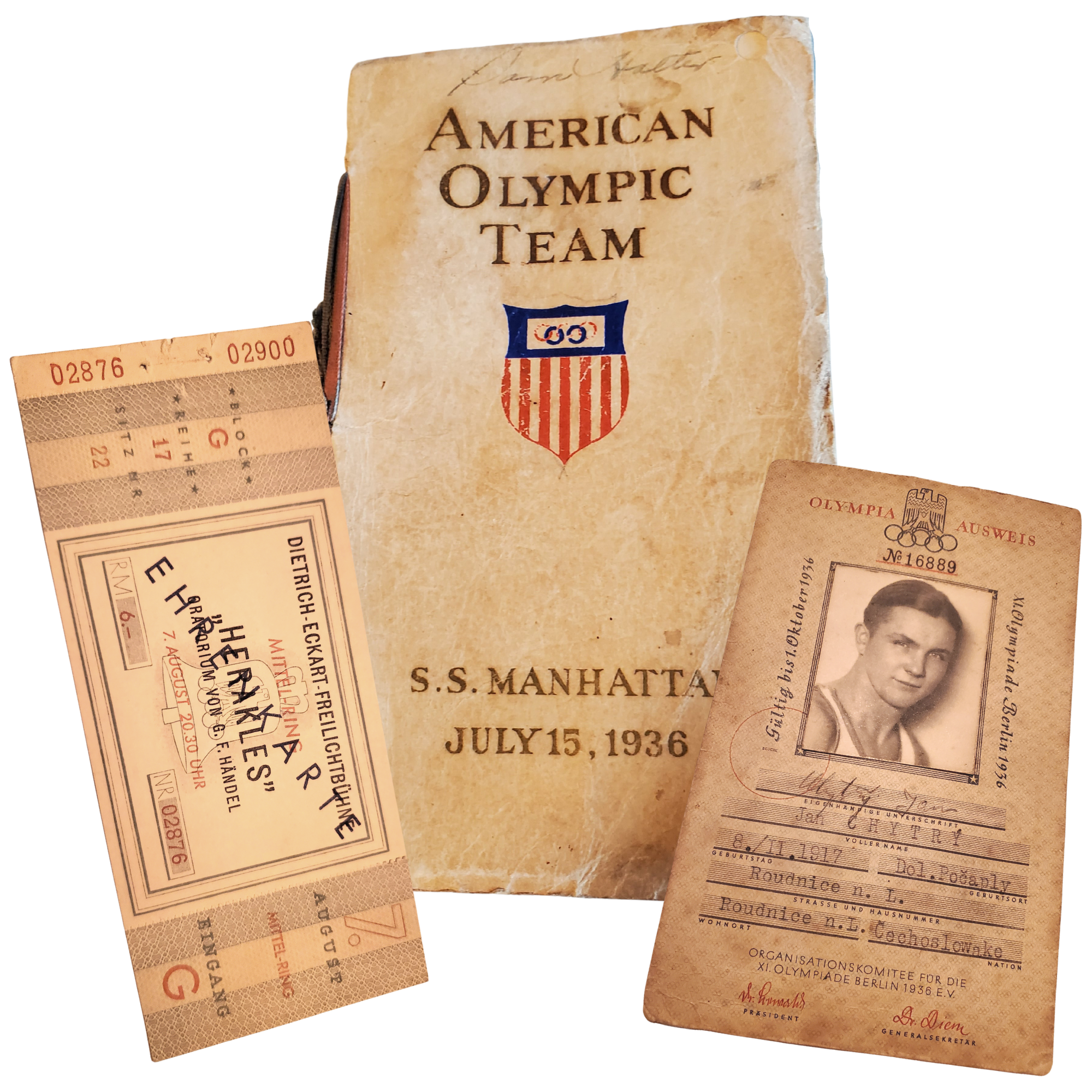 1936 Berlin Olympics Memorabilia Collection