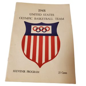 1948 London Olympics US Olympic Basketball Team Program - Gold Medal Winners