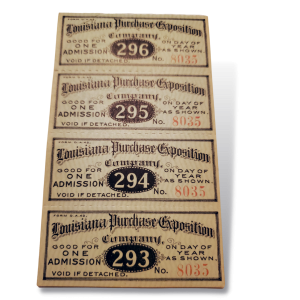 1904 Louisiana Purchase Ticket