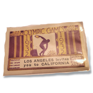 1932 Olympics Luggage Tag