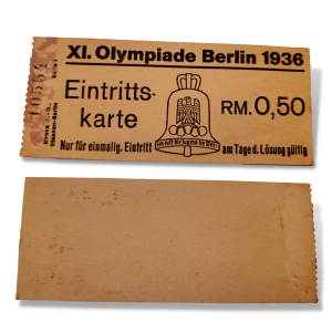 1936 Berlin Olympics ticket General Admission