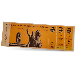 1960 Rome Olympics Tickets Opening Ceremony