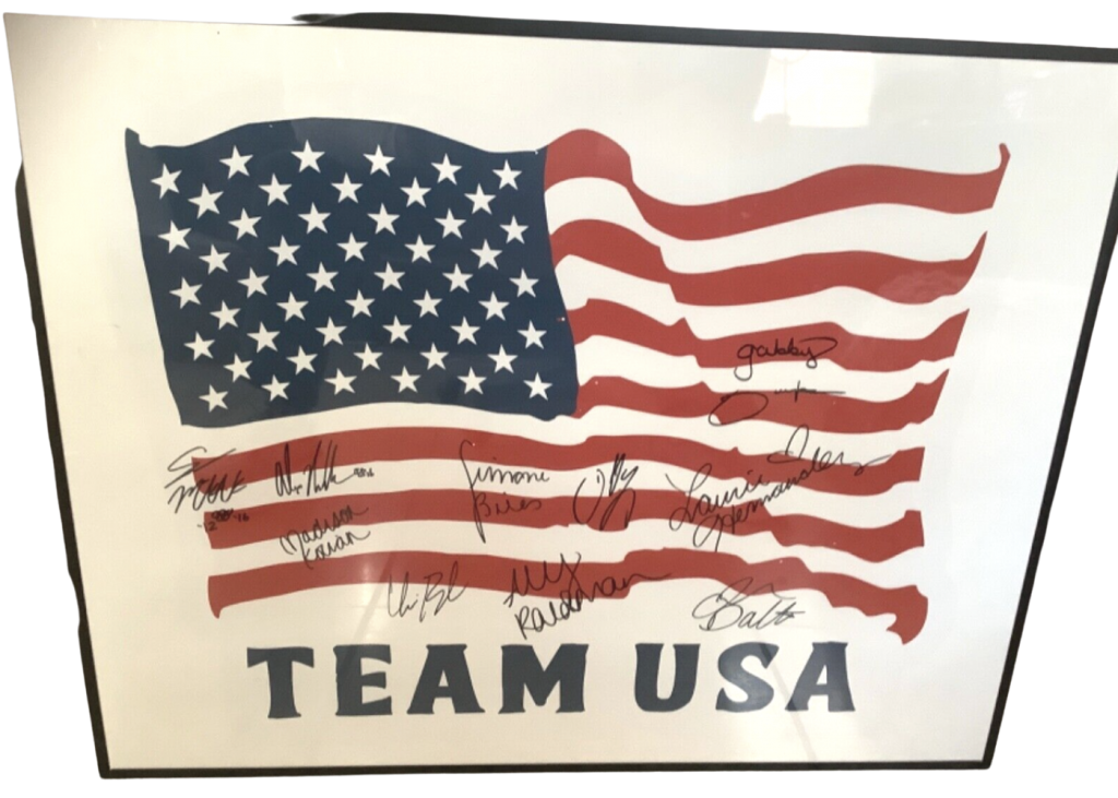 2016 USA Men's & Women’s Olympic Gymnastics Team Signed